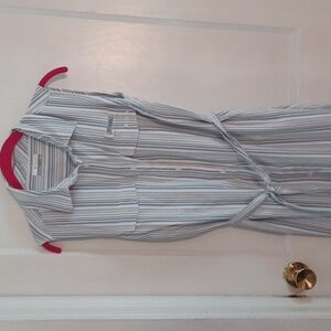 Columbia PFG women's sleeveless dress women's. Size medium gray and whit…